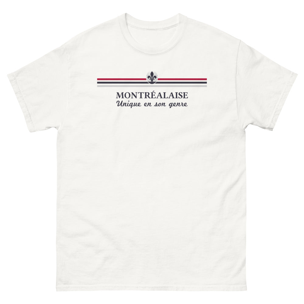 T-shirt Montréal blanc - Montréalaise Unique en son Genre