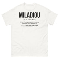Thumbnail for T-shirt Auvergne blanc - Miladiou, expression iconique