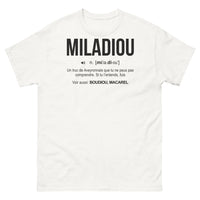 Thumbnail for T-shirt Aveyronnais blanc - Miladiou, Boudiou, Macarel