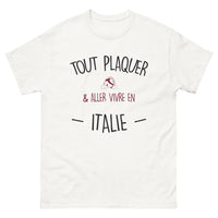 Thumbnail for T-shirt Italie blanc - Tout plaquer et vivre en Italie