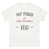 T-shirt Tour du Monde à Vélo blanc - Évasion et Liberté