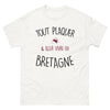 T-shirt Bretagne blanc - Tout plaquer et aller vivre en Bretagne