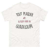 Thumbnail for T-shirt Guadeloupe blanc - Tout plaquer et vivre en Guadeloupe