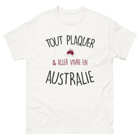Thumbnail for T-shirt Australie blanc - Tout plaquer pour vivre en Australie