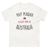 T-shirt Australie blanc - Tout plaquer pour vivre en Australie