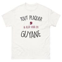 Thumbnail for T-shirt Guyane blanc - Tout plaquer et aller vivre en Guyane