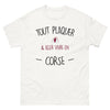 T-shirt Corse blanc - Tout plaquer et vivre en Corse