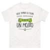 T-shirt Ardèche blanc - Laissez tomber les fleurs, mojito !