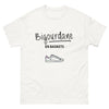 T-shirt Pyrénées blanc - Bigourdane en baskets
