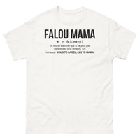 Thumbnail for T-shirt Maurice blanc - falaise de prairies humoristique