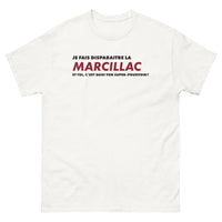 Thumbnail for T-shirt Marcillac blanc - Je fais disparaître la Marcillac