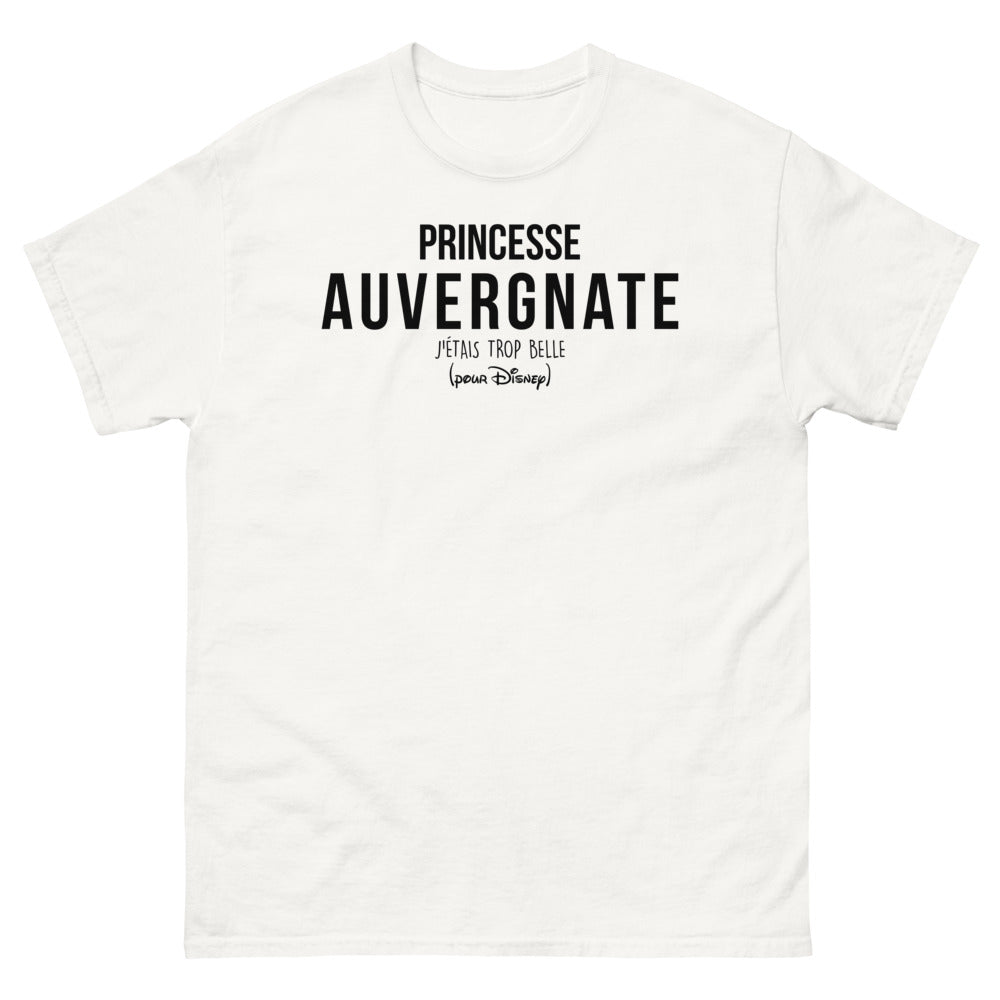 T-shirt Auvergne blanc - Trop belle pour Disney
