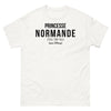 T-shirt Normandie blanc - J'étais trop belle pour Disney !
