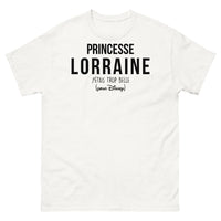 Thumbnail for T-shirt Lorraine blanc - J'étais trop belle pour Disney
