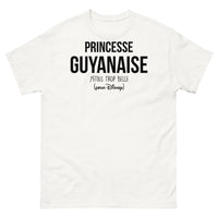 Thumbnail for T-shirt Guyane blanc - J'étais trop belle pour Disney
