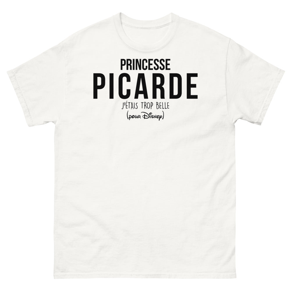 T-shirt Picardie blanc - Trop belle pour Disney