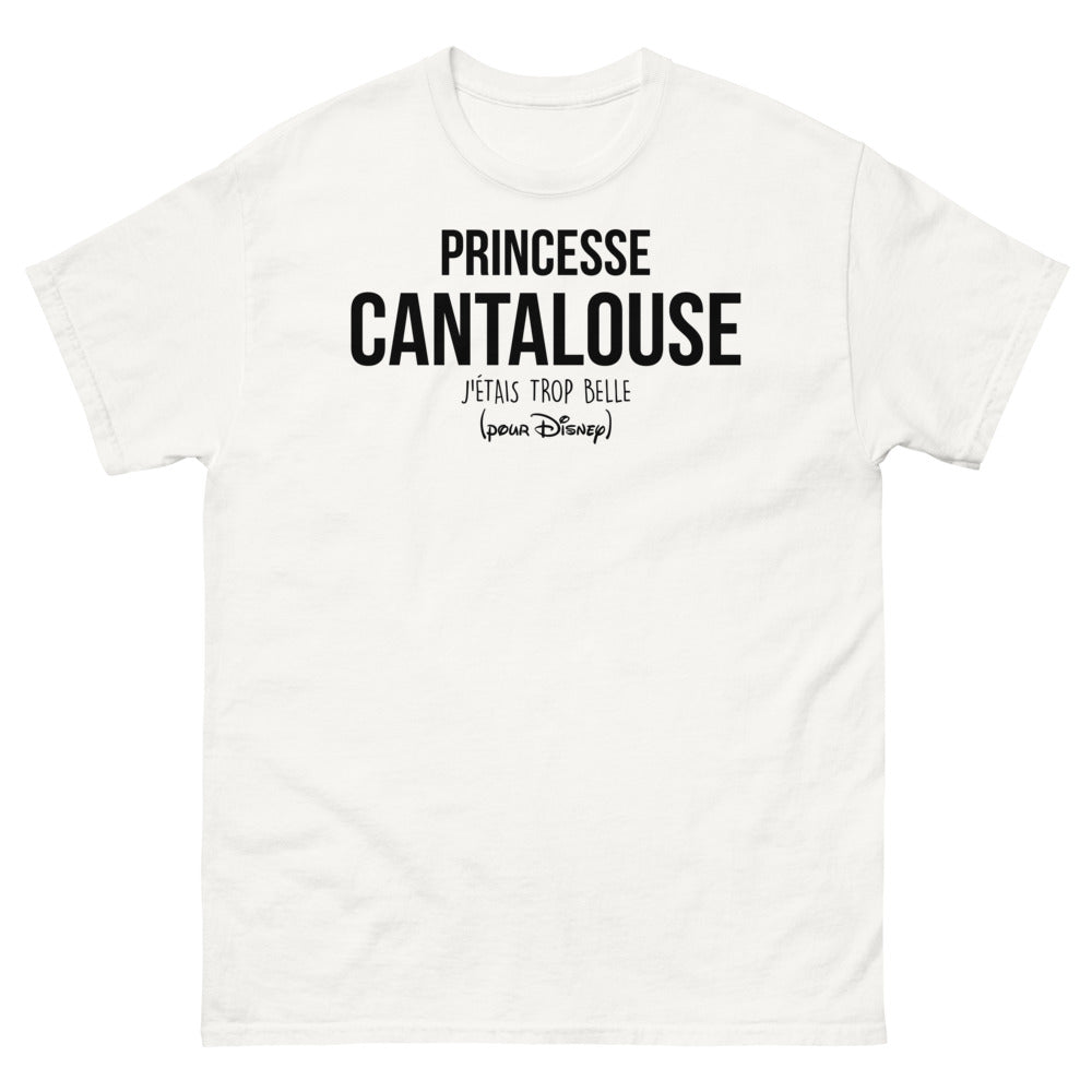 T-shirt Cantal blanc - J'étais Trop Belle pour Disney