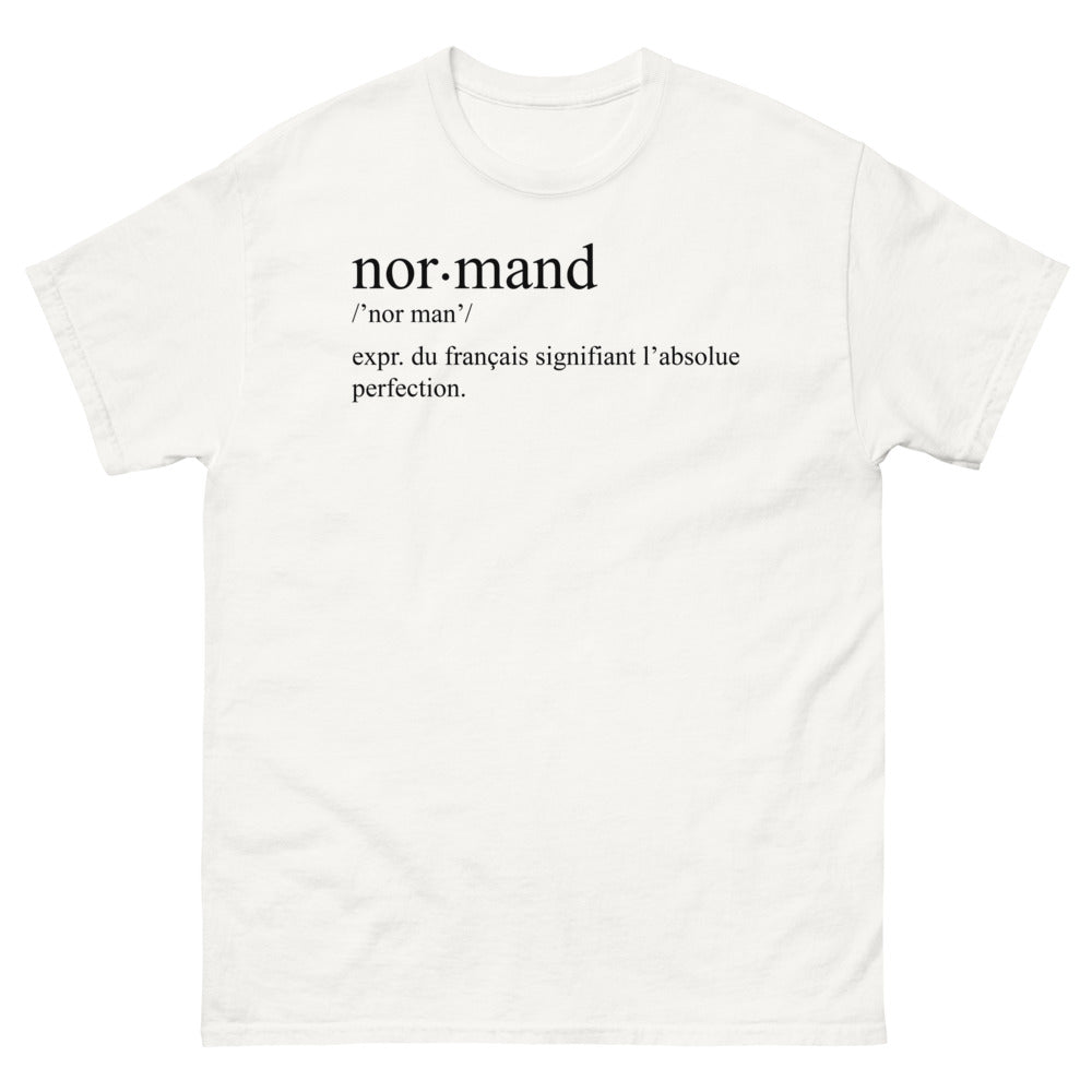 T-shirt Normand blanc - Parfaitement Français
