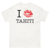 T-shirt Tahiti blanc - I Love Tahiti, un souvenir chaleureux