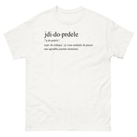 Thumbnail for T-shirt Tchèque blanc - Passez une agréable journée Monsieur