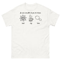 Thumbnail for T-shirt Fille de Peu de Choses blanc - Je suis une fille de peu de choses