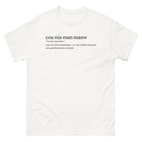 Thumbnail for T-shirt Martinique blanc - Passez une agréable journée