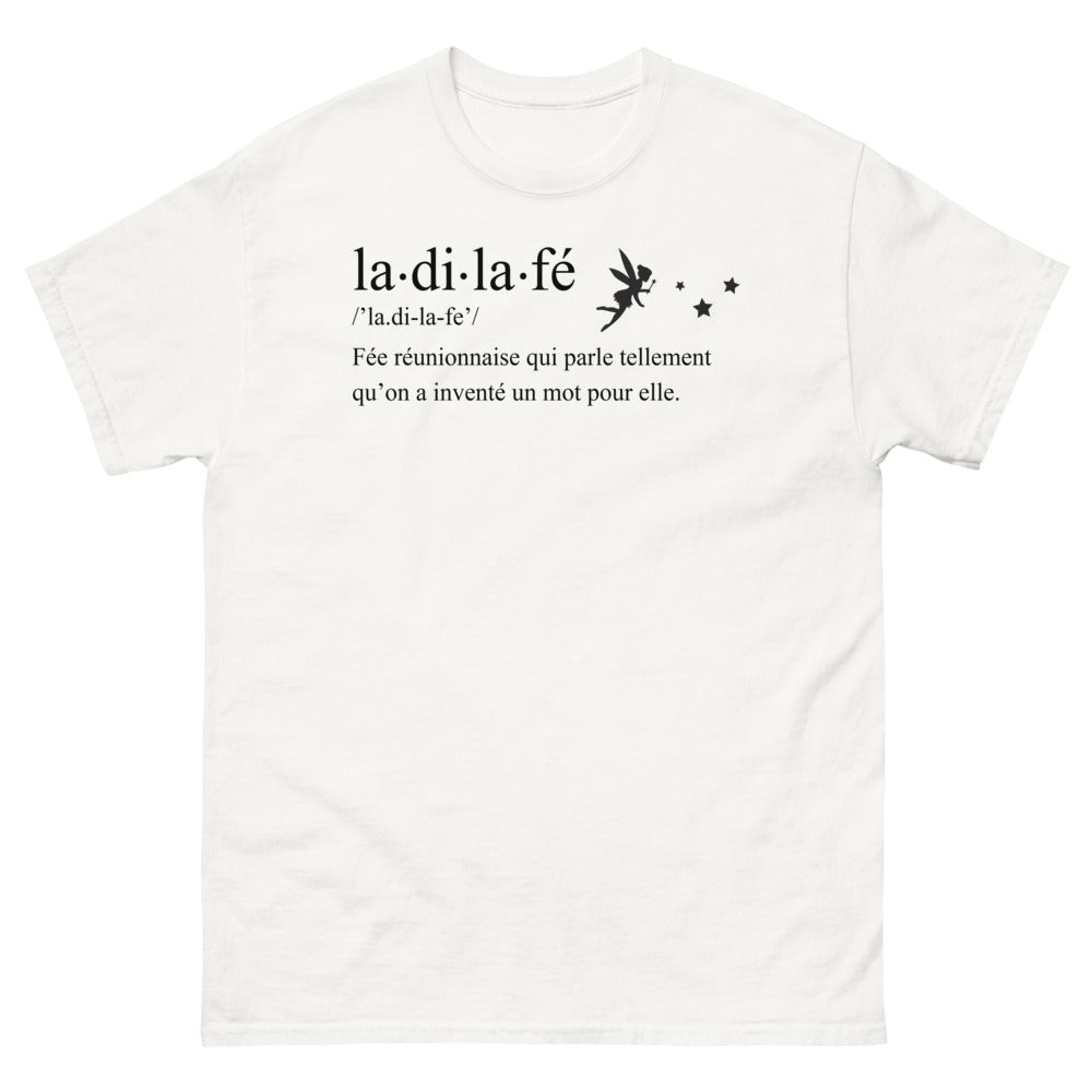 T-shirt Réunion blanc - La Di La Fé Fée pour les bavards