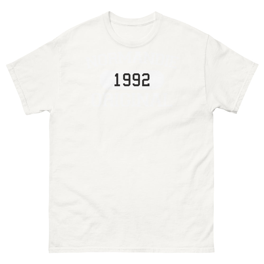 T-shirt Normandie blanc - clin d'œil à 1992