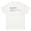 T-shirt Roumain blanc - Passez une agréable journée