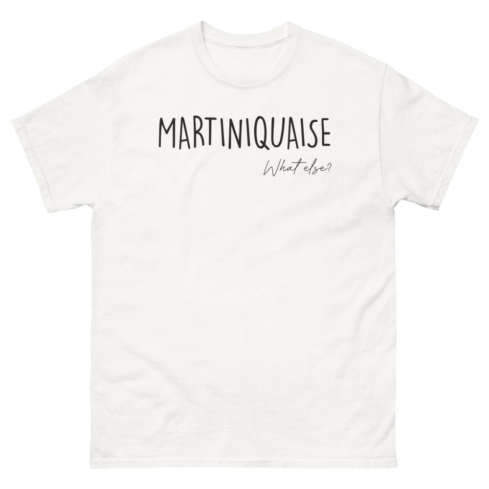 T-shirt Martinique blanc - What Else?