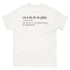 T-shirt Corse blanc - Vaa a fa tti le ghje