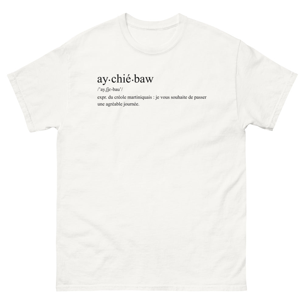 T-shirt Martinique blanc - Vœux d'une belle journée