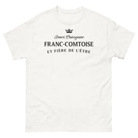 Thumbnail for T-shirt Franc-Comtoise blanc - Douce et Courageuse