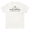 T-shirt Franc-Comtoise blanc - Douce et Courageuse