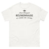 T-shirt Réunion blanche - Douce et Courageuse
