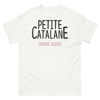 Thumbnail for T-shirt Catalogne blanc - Petite Catalane Grande Gueule