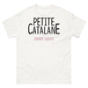 T-shirt Catalogne blanc - Petite Catalane Grande Gueule