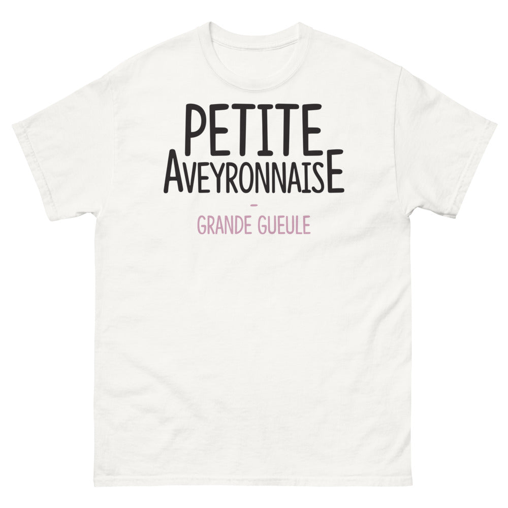T-shirt Aveyronnaise blanc - Grande gueule et humour