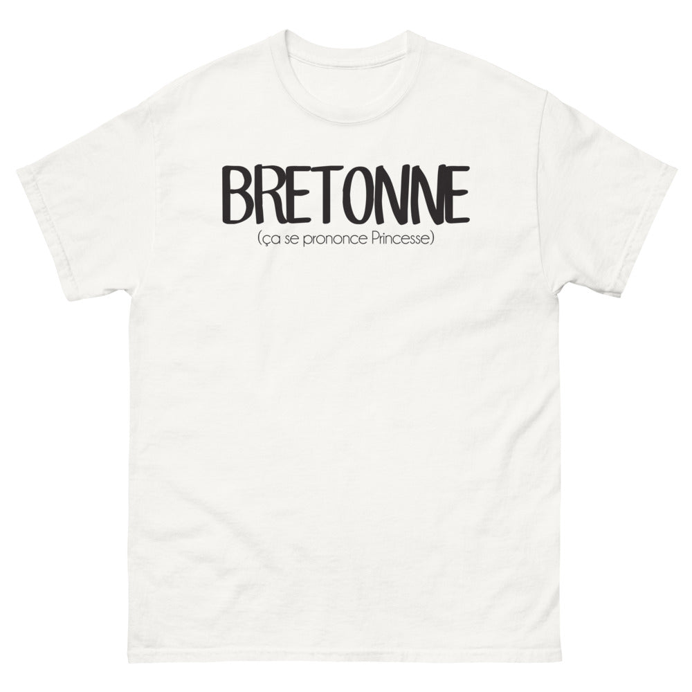 T-shirt Bretagne blanc - Ça se Prononce Princesse