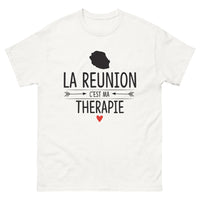 Thumbnail for T-shirt La Réunion blanc - C'est Ma Thérapie