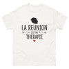 T-shirt La Réunion blanc - C'est Ma Thérapie
