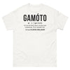 T-shirt Grec blanc - Gamoto n' ya moto un truc de grecs