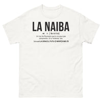 Thumbnail for T-shirt Roumain blanc - La Naiba, un mot impossible à comprendre