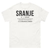 T-shirt Serbe blanc - Sranje, un clin d'œil amusant