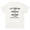 T-shirt Bretagne blanc - J'assure, Princesse et Bretonne