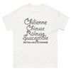 T-shirt Chilienne blanc - Anti faux-culs et fièrement susceptible