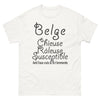 T-shirt Belgique blanc - Chieuse Raleuse Susceptible