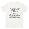 T-shirt Ariège blanc - Chieuse, râleuse, susceptible