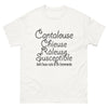 T-shirt Cantalous blanc - Cantalouse, chieuse et fière