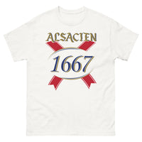 Thumbnail for T-shirt Alsacien blanc - Fierté et humour depuis 1667